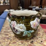 Barbotine pot cover
