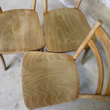 Three Luterma bistro chairs