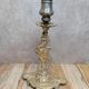 Antique brass candlestick heron – Orientalist Art Nouveau style
