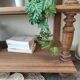 Console desserte meuble d'appoint en chêne massif