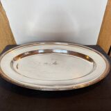 Grand plat de service ovale Fracalanza XX siècle