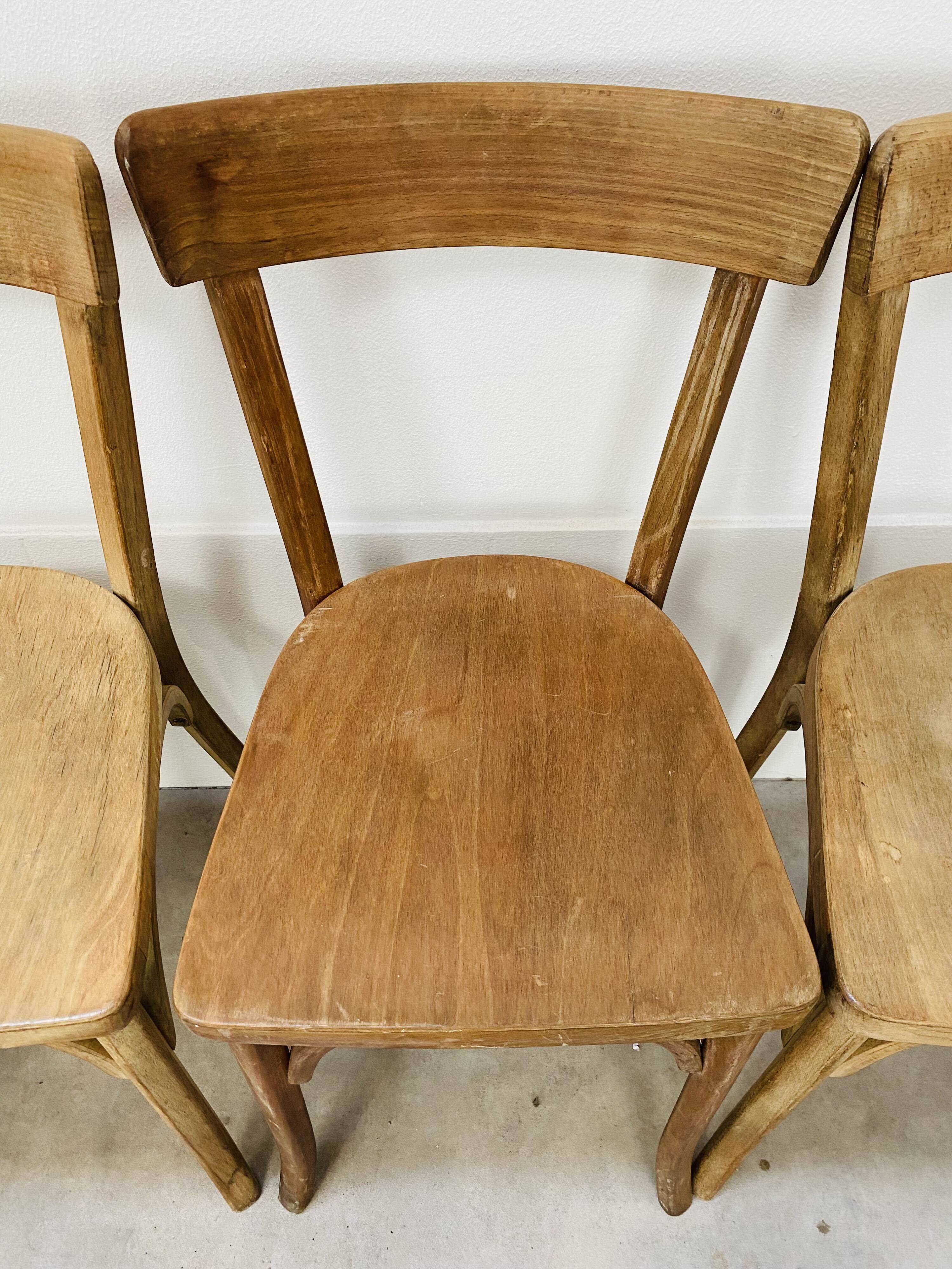 6 Baumann bistro chairs