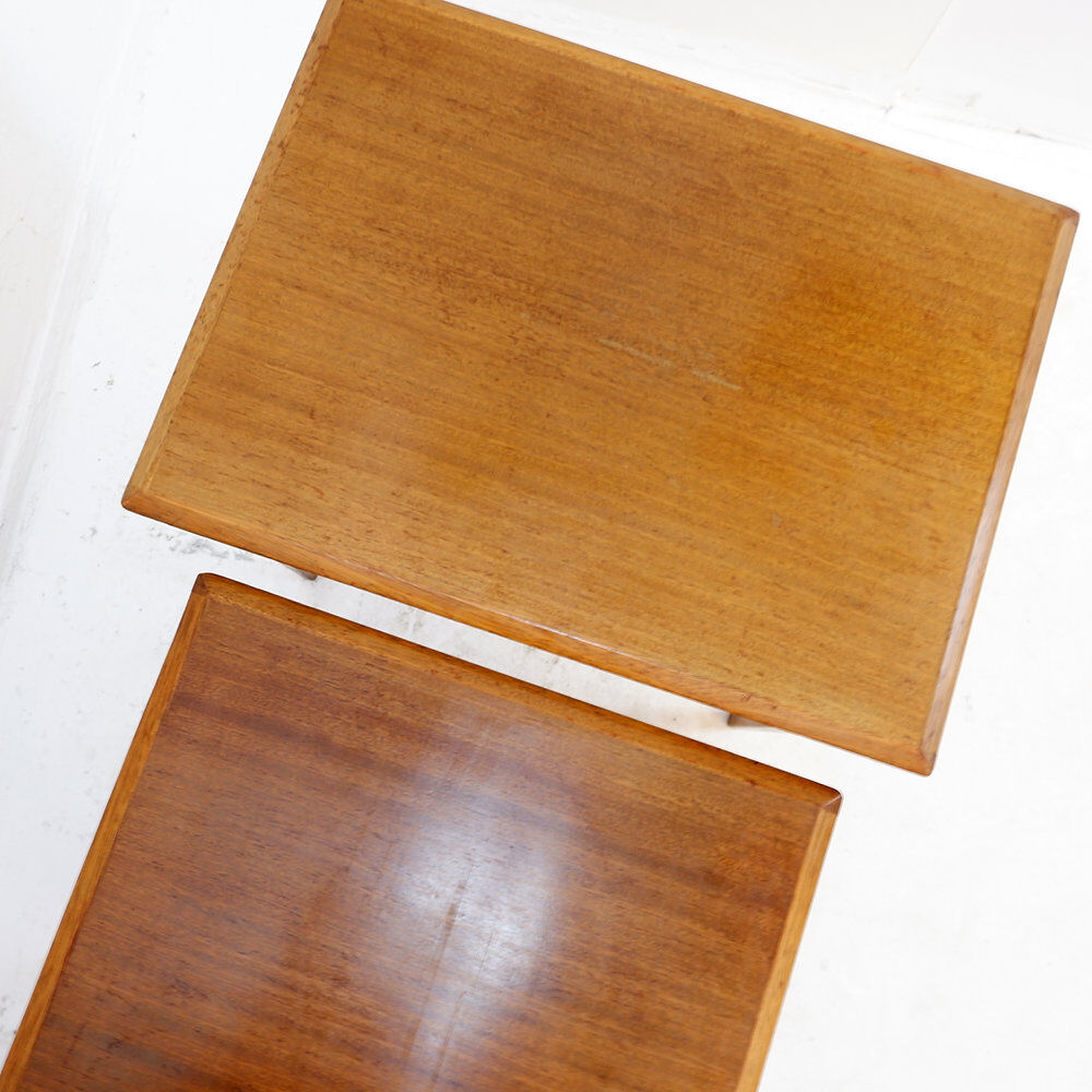 Nesting tables in teak mid-century modern - 1960s