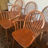 6 Windsor armchairs