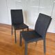 Chaise Slim Ligne Roset TV gris anthracite