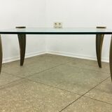 Bronze coffee table by Peter Ghyczy 60/70