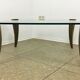 Bronze coffee table by Peter Ghyczy 60/70