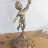 Pair of bronze table lamps