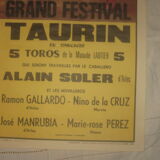 Bullfight 1981 poster
