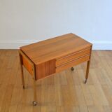 Scandinavian teak worker vintage 1960