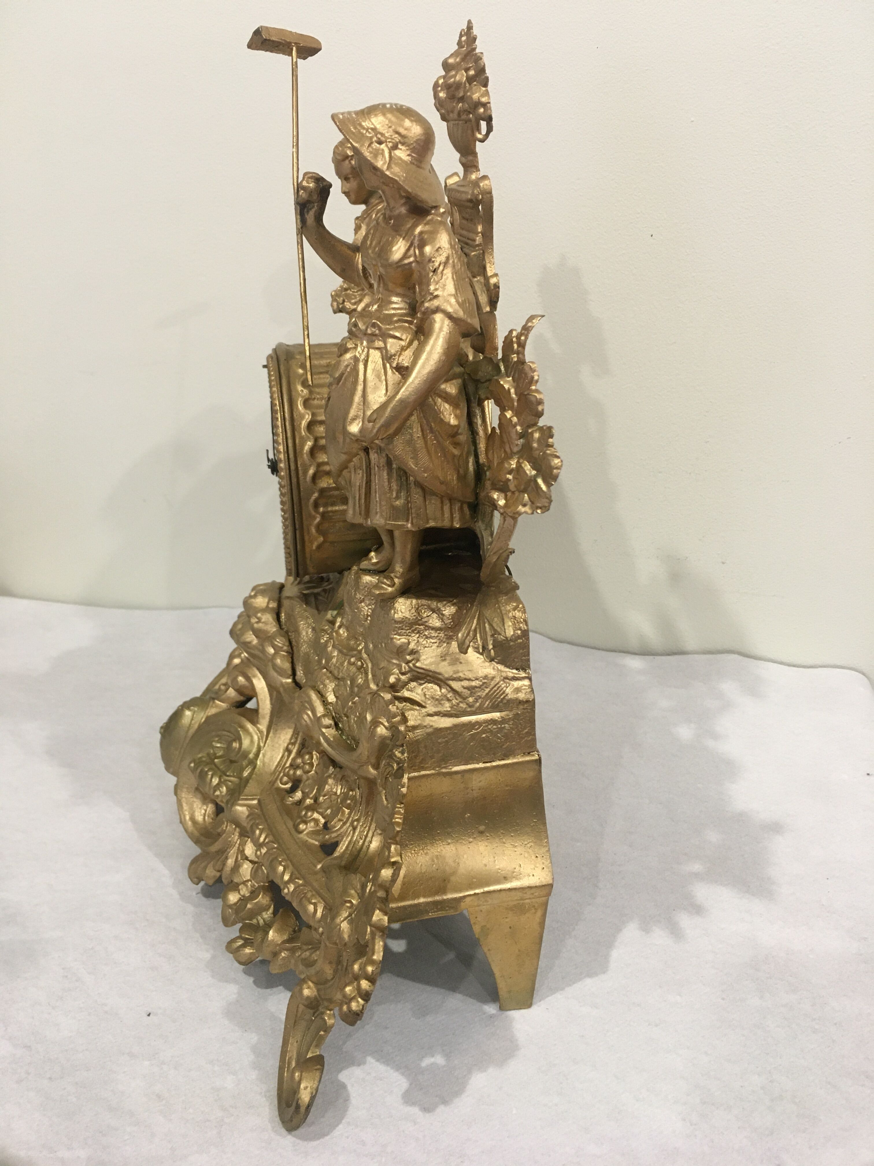 19th century chimney pendulum