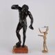 Ancient sculpture on a mythological subject Italy 19th century