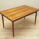 Table en palissandre, design danois, années 1970, production : Danemark