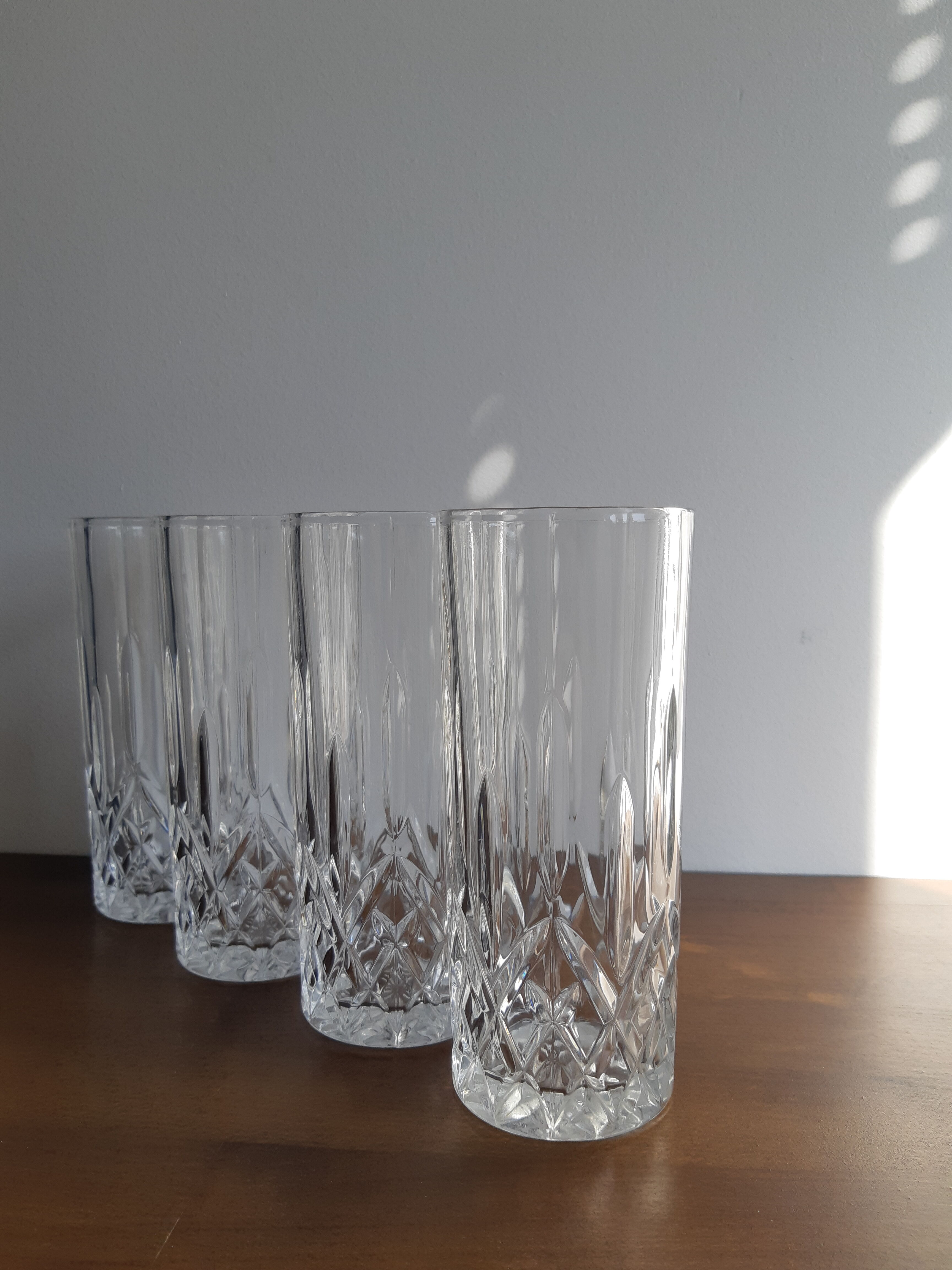 Set of 6 vintage water glasses