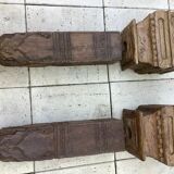 Indian teak column