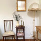 Magnificent antique mirror in neoclassical style.