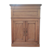 Meuble de toilette en acajou
