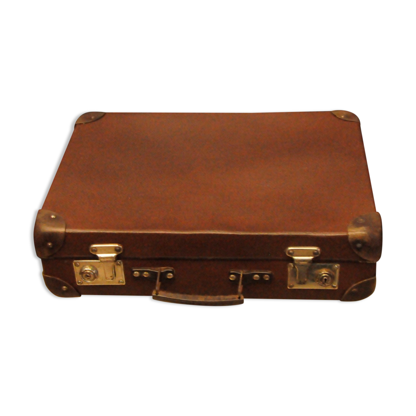 Retro suitcase 60s 70s vintage