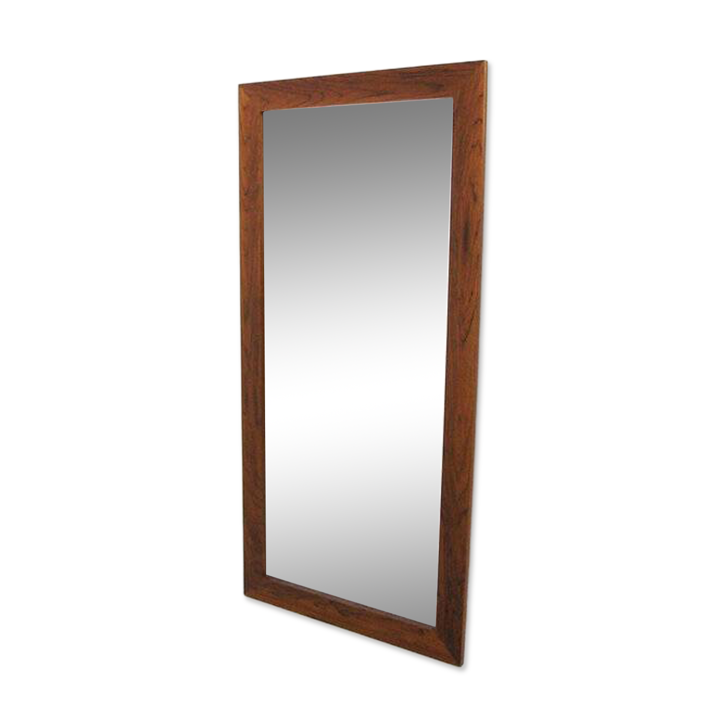 Scandinavian mirror in rosewood, Nygeverken, Nyköping, Sweden, 1960, 134x65cm