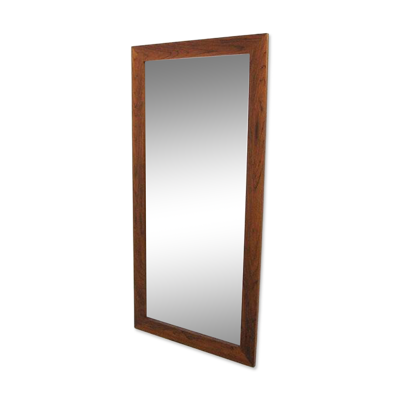 Miroir scandinave en palissandre, Nygeverken, Nyköping, Suède, 1960, 134x65cm