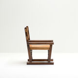 PL22 cowhide chair by Carlo Hauner & Martin Eisler for OCA, Brazil 60s.