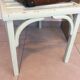 Old wooden suitcase holder