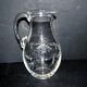 Antique Louis XVI ribbon basket carafe pitcher acid etching pantogravure