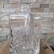 Hand-cut crystal carafe