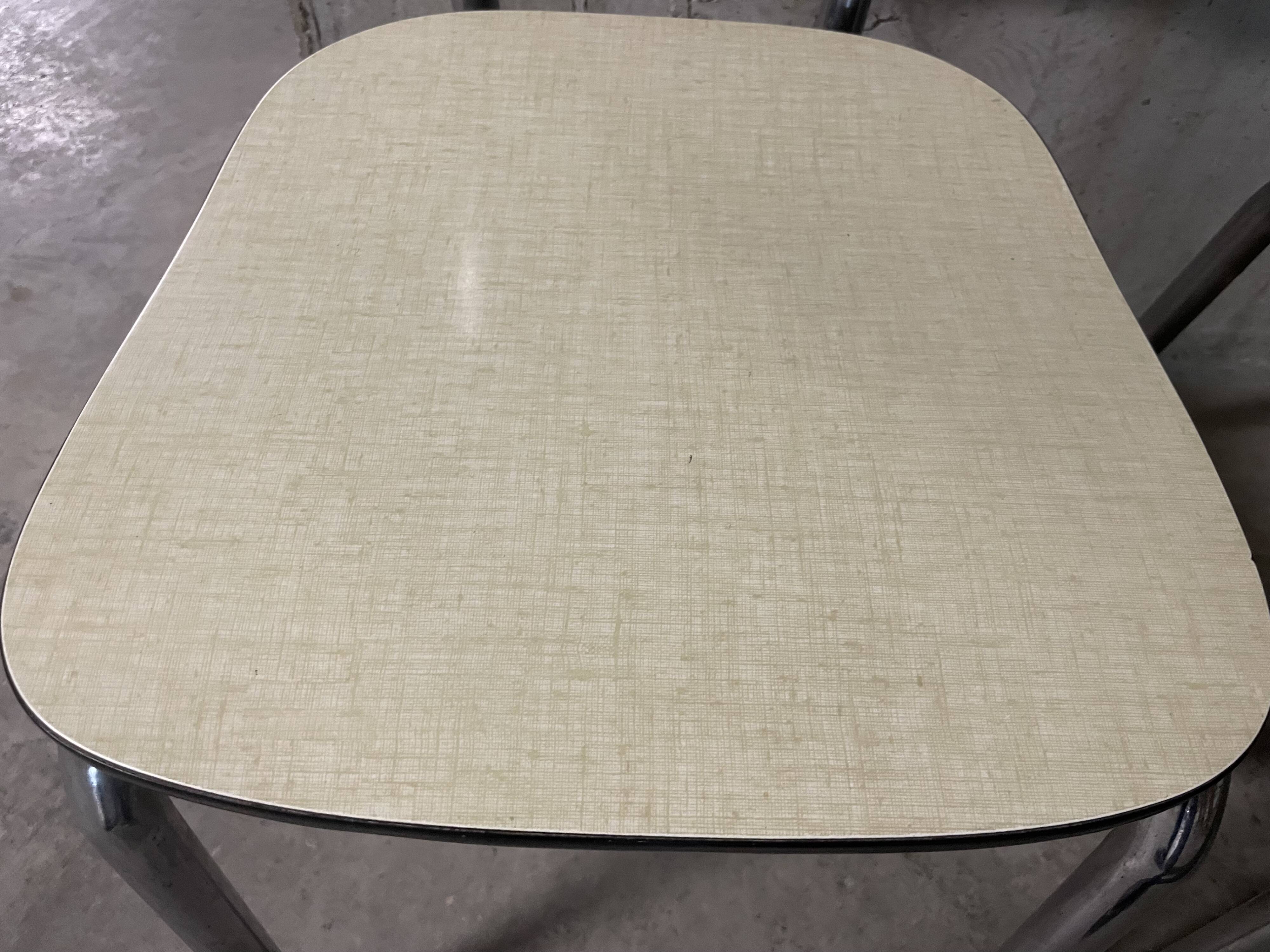 Pair of Formica chairs from the 1960s.