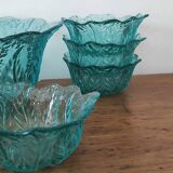 Salad bowl and cup service