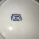 Antique ceramic plate Timor B.F Keramis with Asian decoration Royal Boch