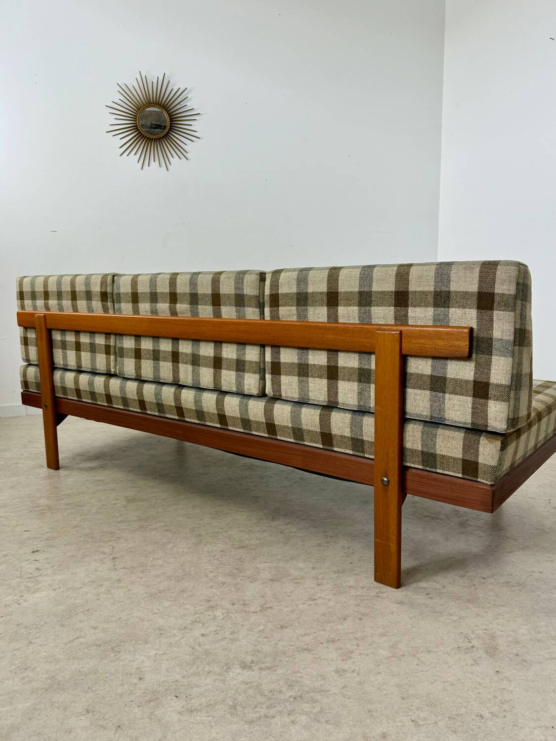 Ancien canapé Daybed scandinave "Svane", Haldor Vik et Ingmar Relling par Ekornes design scandinave Norvège 1960