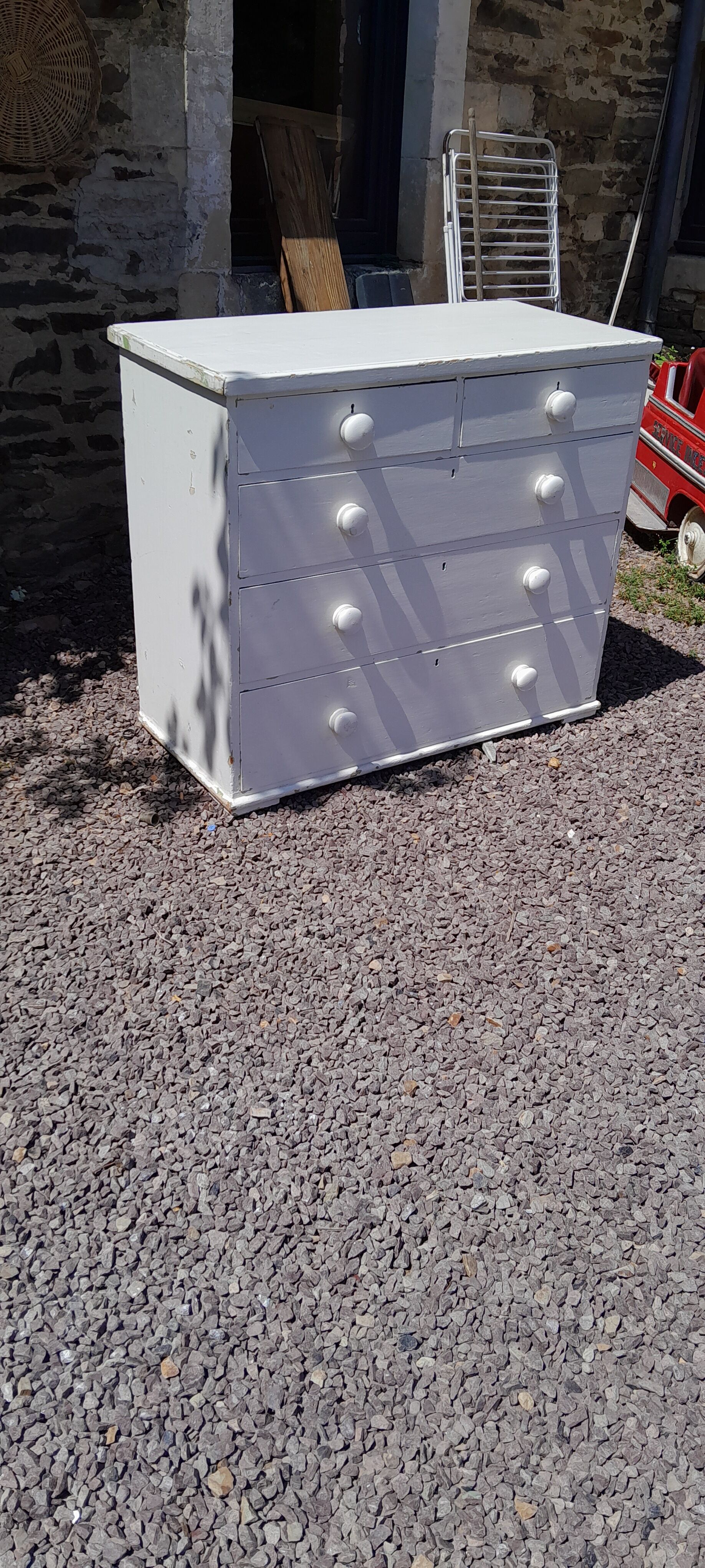 English chest of drawers