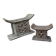 2 tabourets africains en bois sculpté