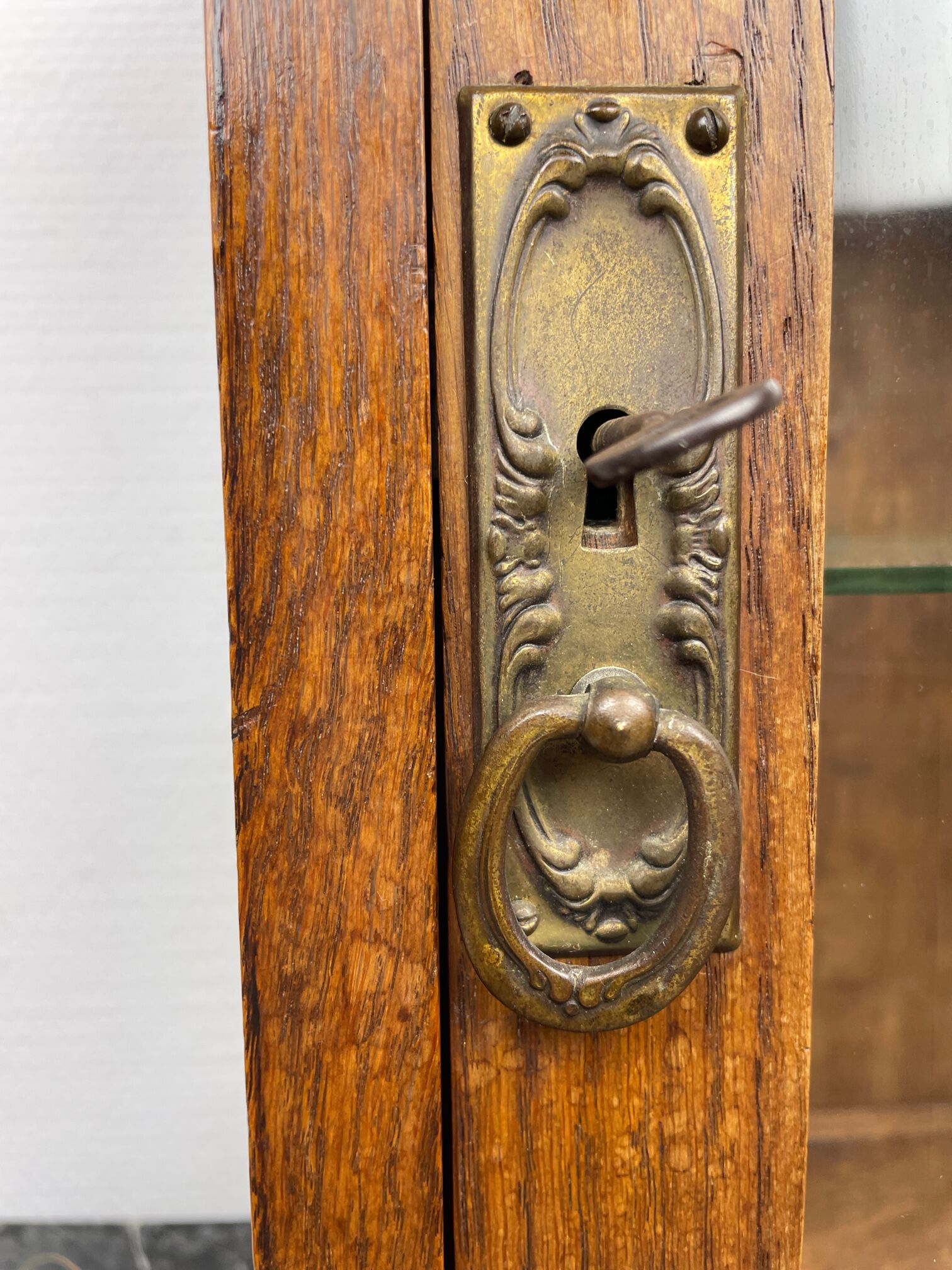 Antique wall cabinet