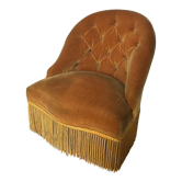 Fauteuil crapaud vintage