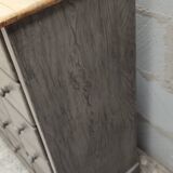 Old trade furniture with thirty drawers