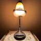 Lampe à poser orientable en pâte de verre, années 60