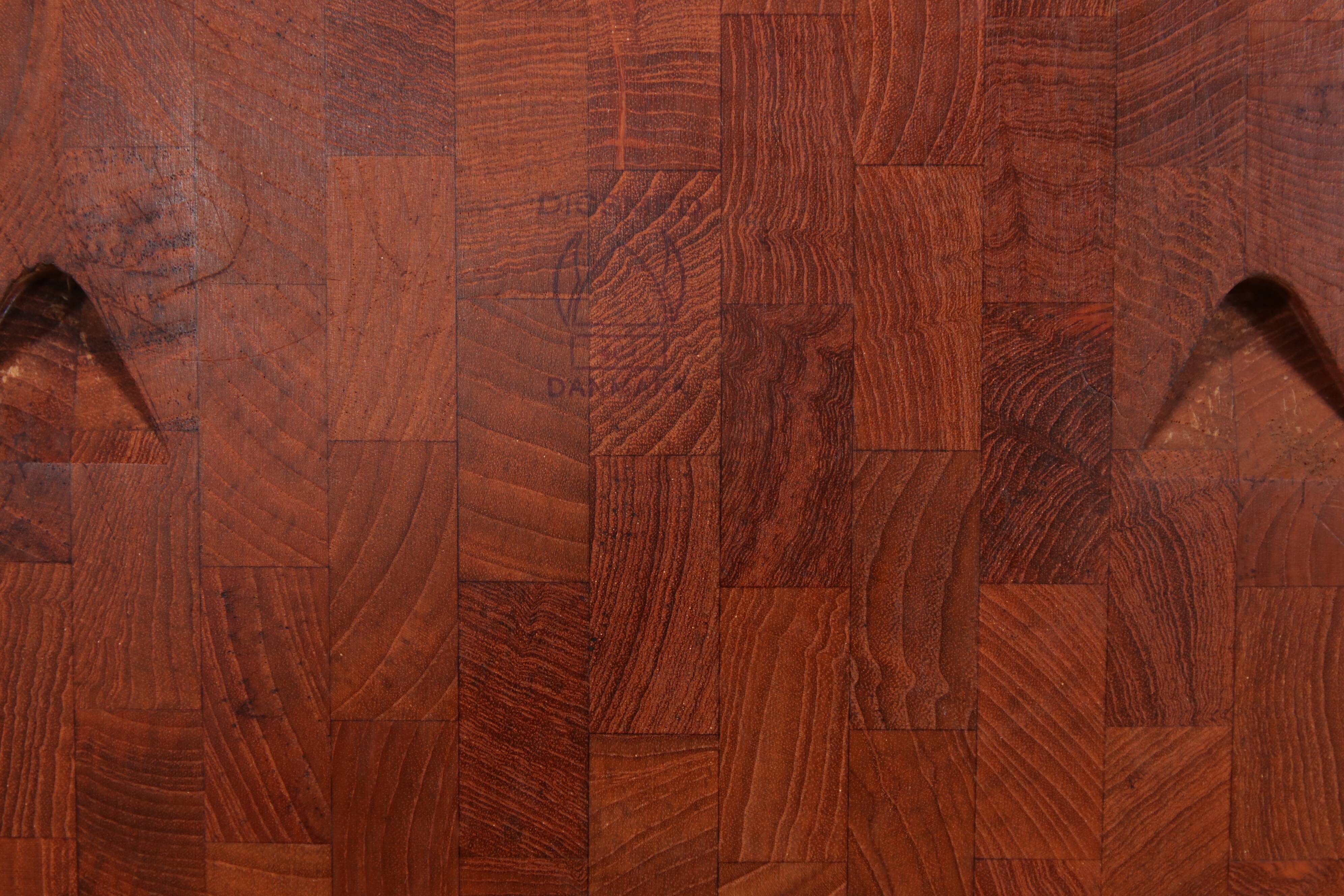 Danish cutting board and cutlery by Jens Quistgaard for Digsmed