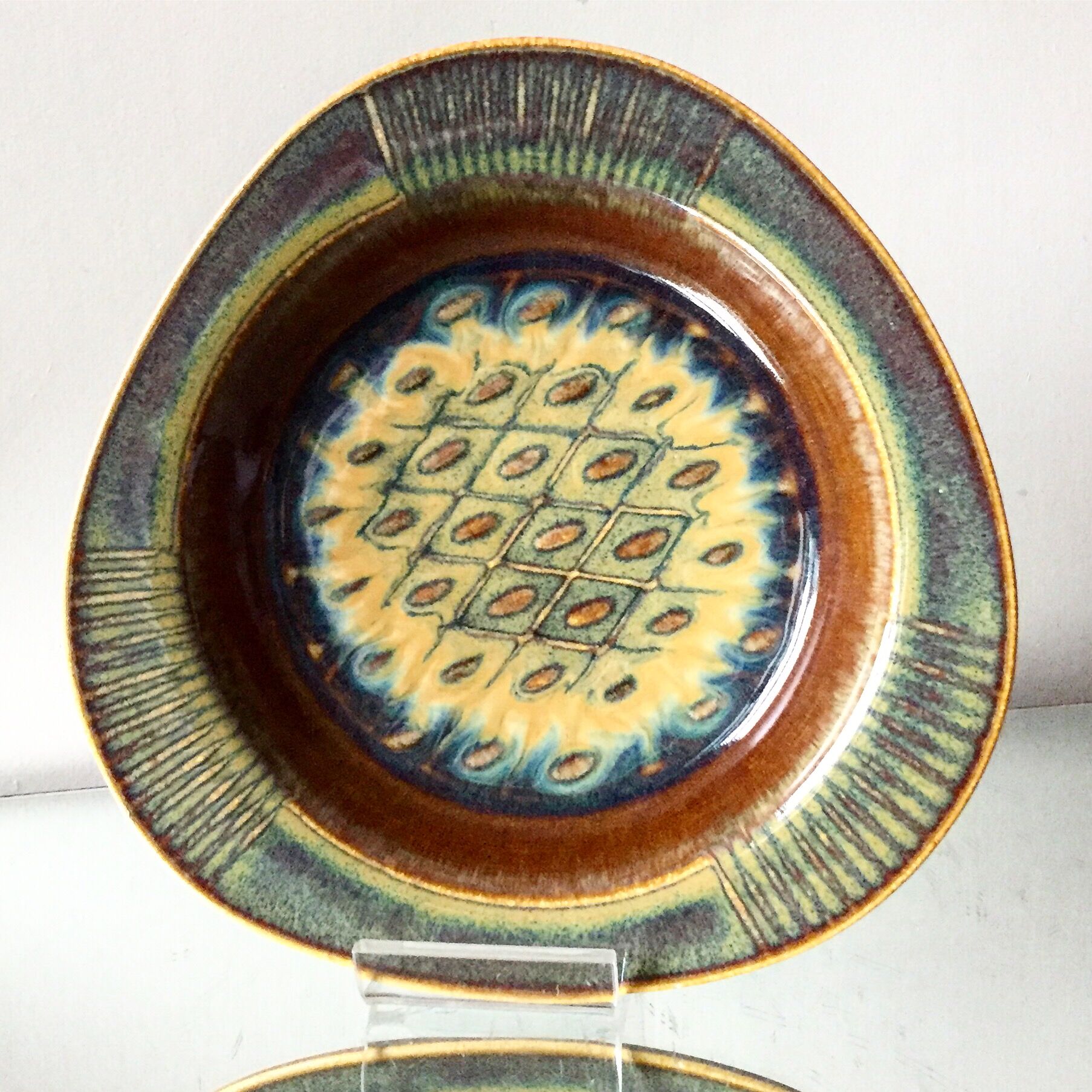 Stoneware Soholm decorative Plate