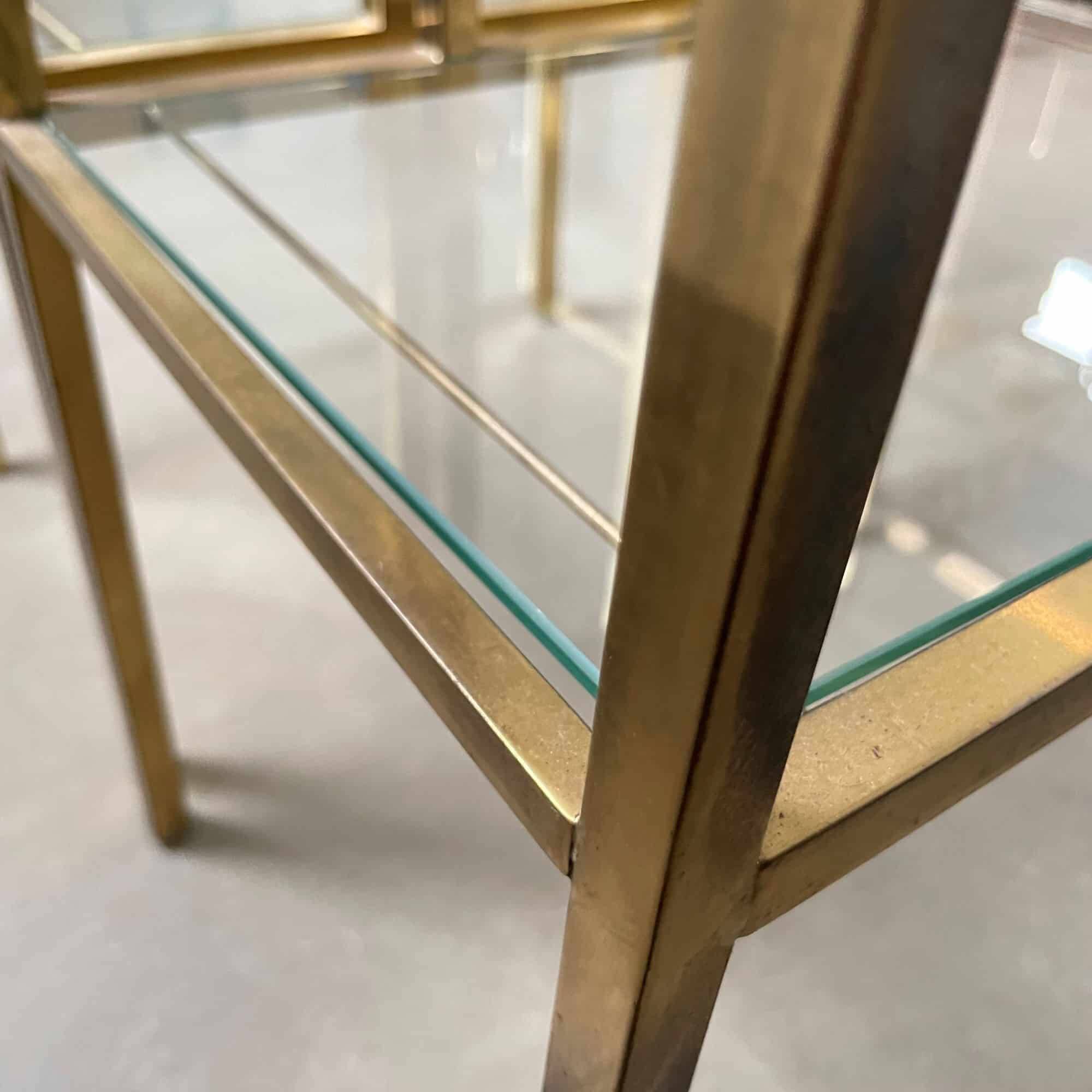 Set of two midcentury side tables, Marc Duplantier (attr.), France