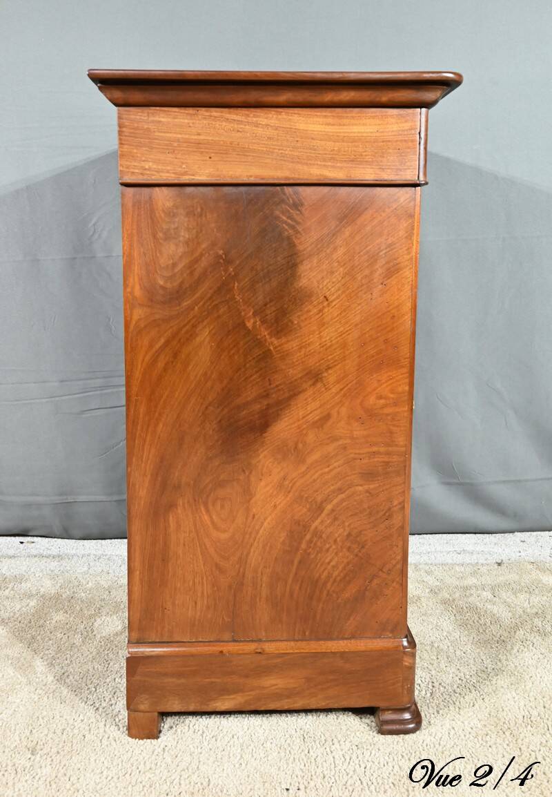 Mahogany Bedside Table, Restoration style – 2nd part 19th century