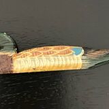 6 duck knife holders in lacquered wood