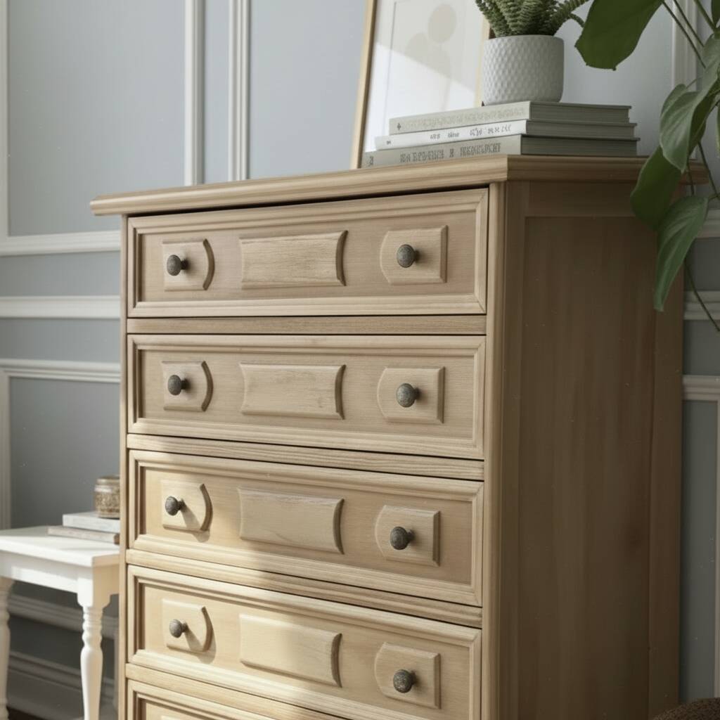 Drawer chest authentic wood