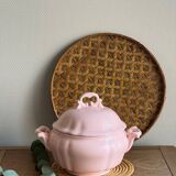 Pink soup tureen