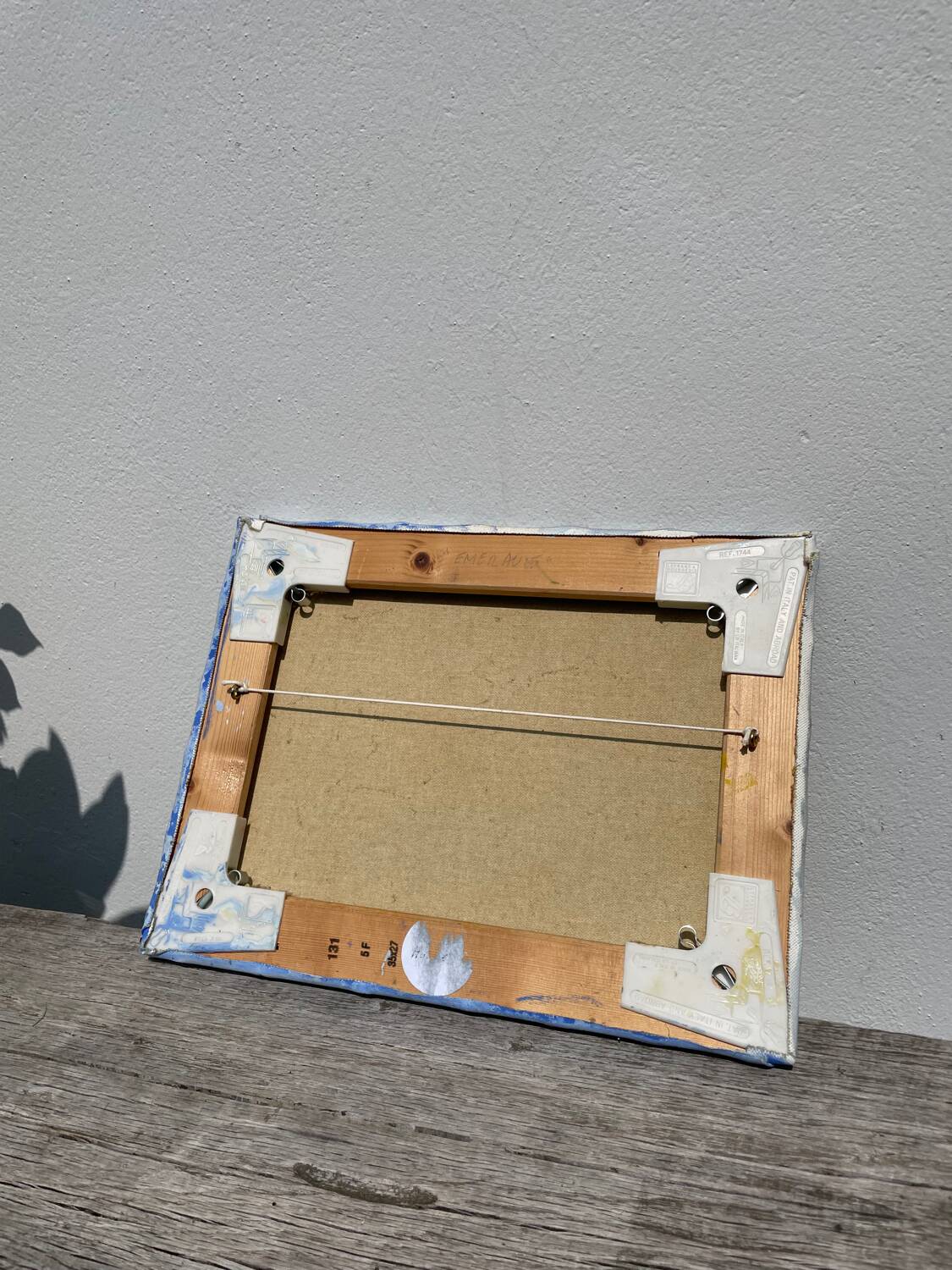 Oil on canvas landscape