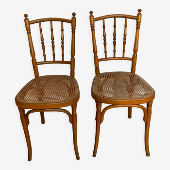 Pair of chairs bistrot