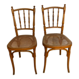 Pair of chairs bistrot