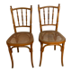 Pair of chairs bistrot
