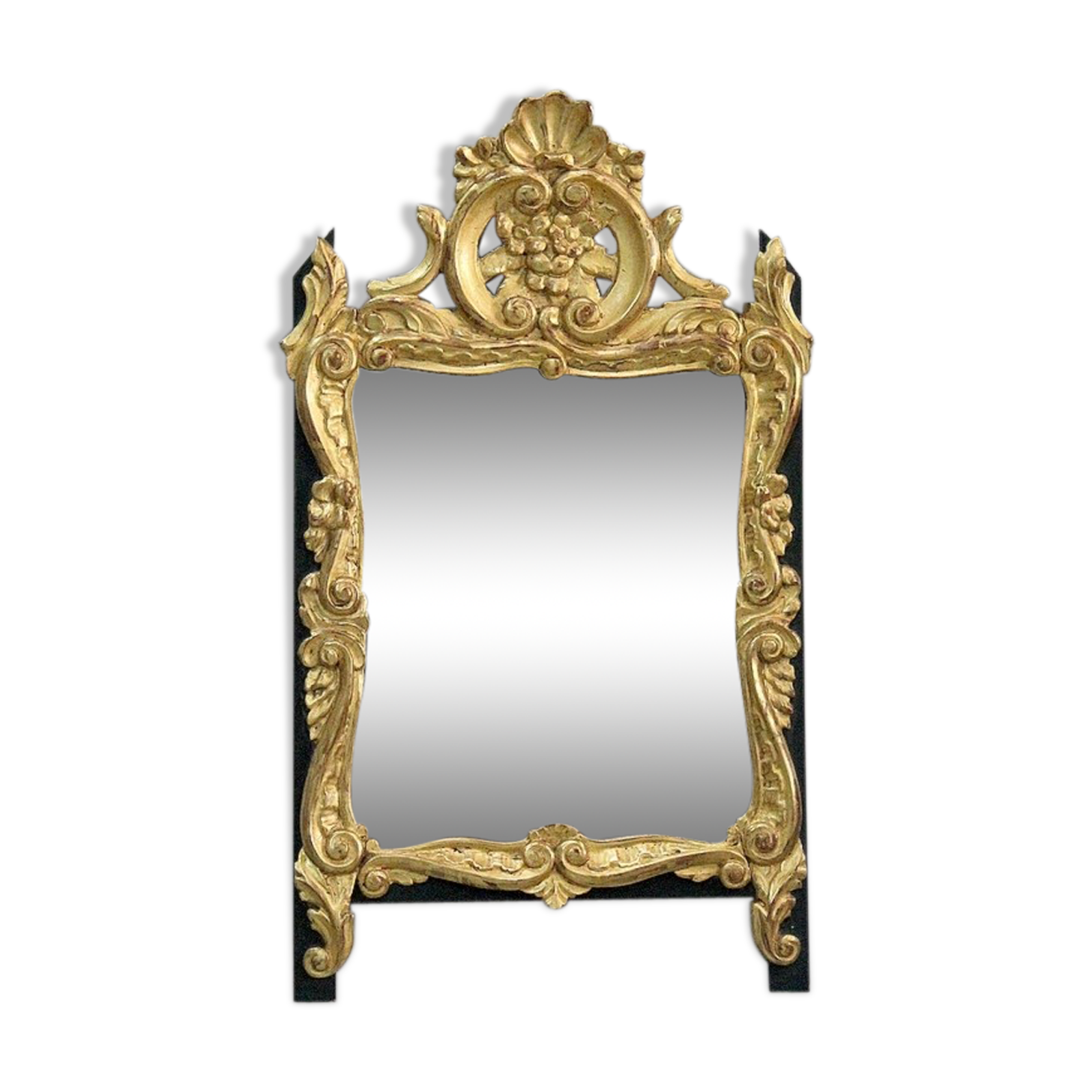 Miroir en bois doré, style Louis XV – début XXe